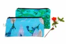 Cotton Zip Pouch Set - Assorted Prints