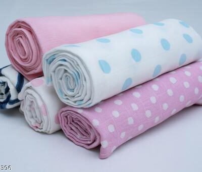 swaddles ASSORTED  DESIGNS 3 pices  set